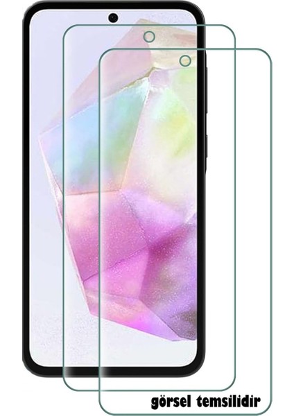 Realme C21 Uyumlu 2 Adet Screen Protector Nano Glass Cam Ekran Koruyucu