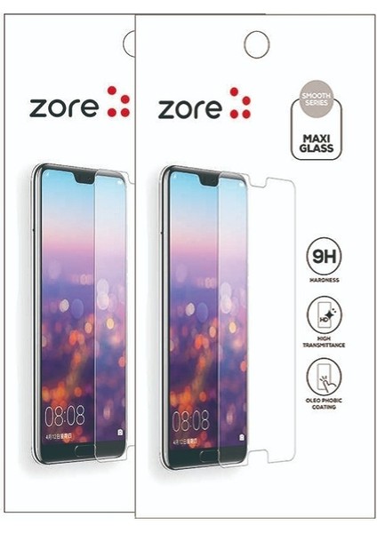 Realme C21 Uyumlu 2 Adet Screen Protector Nano Glass Cam Ekran Koruyucu
