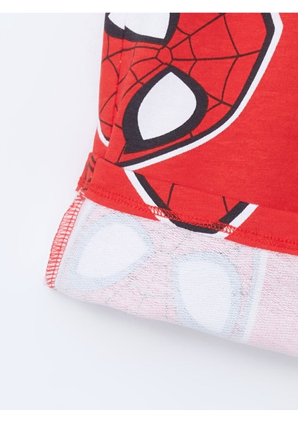 Yeni Sezon Spider-Man Baskili Bagcikli Erkek Cocuk Sort - S5DG39Z1