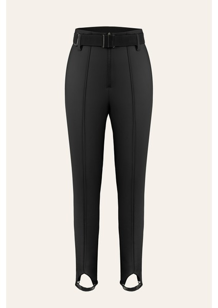 Poıvre Blanc W24-1122-WO Softshell Kadın Kayak Pantolonu POI.2411221A_BLK Pantolon