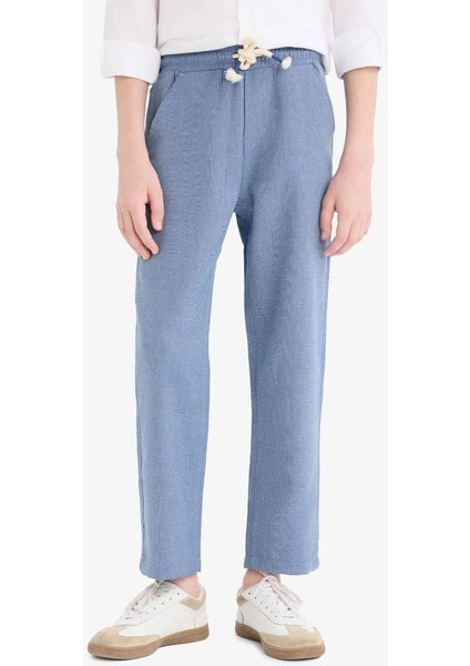 Yeni Sezon Erkek Çocuk Standart Paça Pantolon