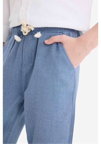 Yeni Sezon Erkek Çocuk Standart Paça Pantolon