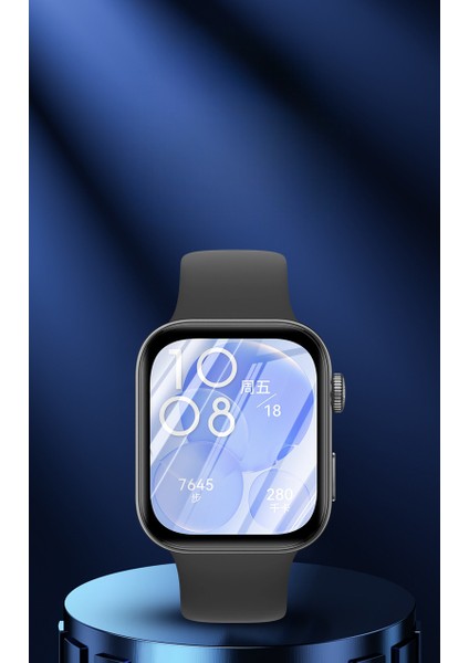 Huawei Watch Fit 4 Uyumlu Komple Kaplayan Kavisli Darbelere Dayanıklı Kırılmaz Nano Ekran Koruyucu fiyatları