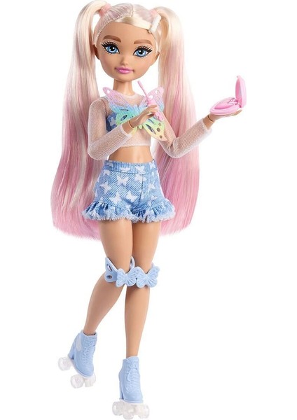 JFX96 Malibu - Barbie Dream Besties Paten Partisi Malibu Bebek ve Aksesuarları