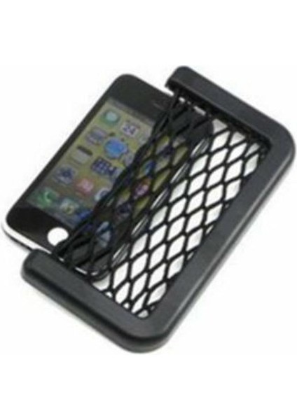 Mulvxeasy EASY02 Telefon Tutucu Torpidoya Yapışan File 15*8 cm (8585) (Mulvix)
