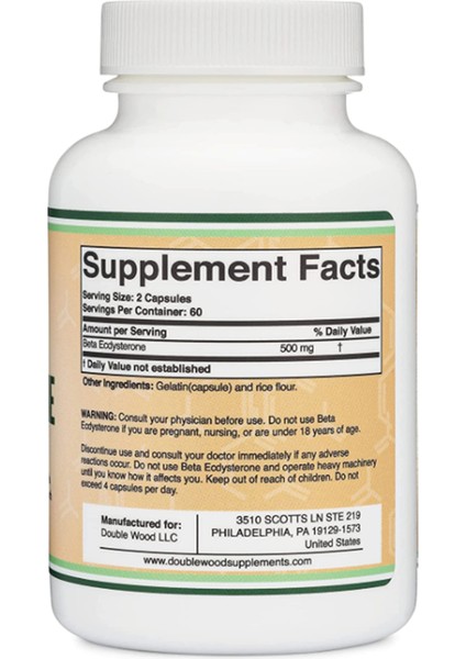 Beta Ecdysterone 120 Capsul fiyatları