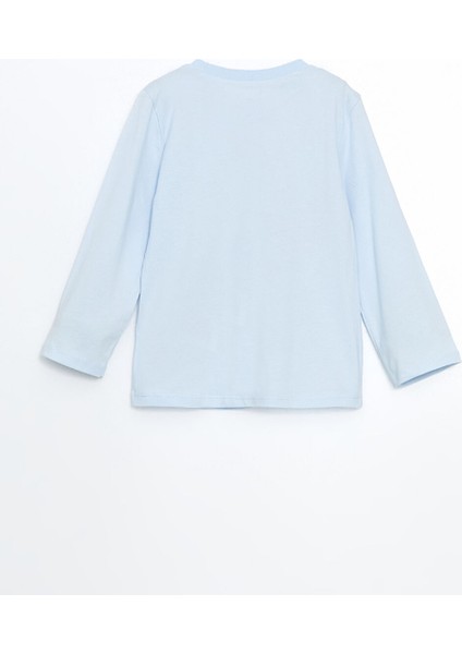 Yeni Sezon Bisiklet Yaka Erkek Bebek Pijama Takimi - S57638Z1