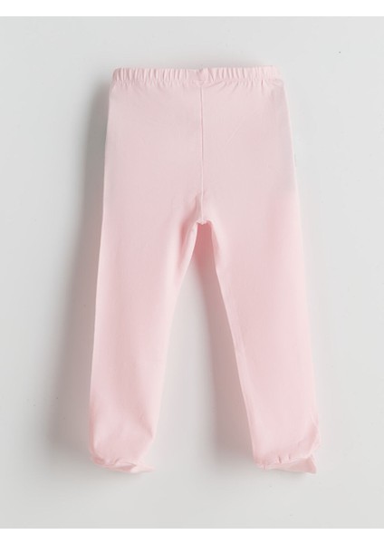 Yeni Sezon Beli Lastikli Kiz Bebek Corapli Pijama Alt - S5LF33Z1