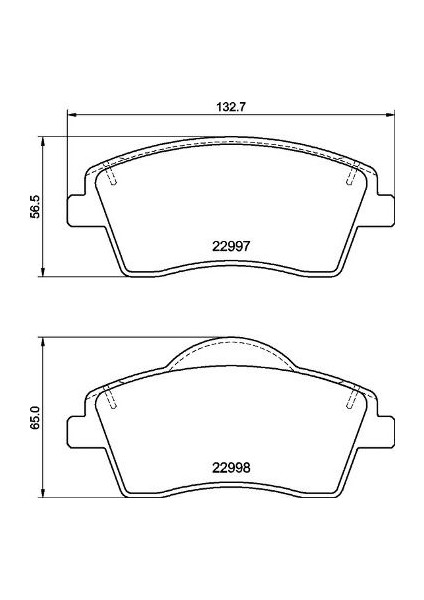 Ön Balata Volvo XC40 1.5t3 2019 2.0 D3 D4 T2 T4 T5 B4 B5 2018 16 Jant