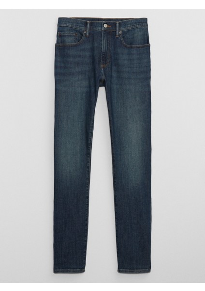 Erkek Mavi Gapflex Soft Wear Max Skinny Washwell™ Jean Pantolon