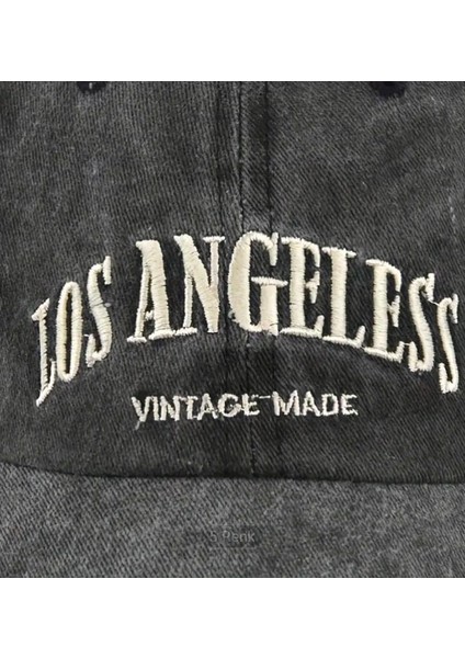 İşlemeli Antrasit Vintage Şapka fiyatları