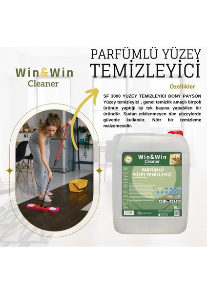 Yüzey Temizleyici Dony Payson