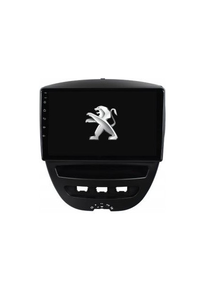 Peugeot 107 Android Multimedya Sistemi 6+64 GB Kameralı (2007-2013)