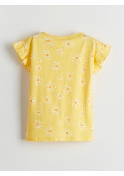 Yeni Sezon Bisiklet Yaka Kiz Cocuk Sortlu Pijama Takimi - S5IR73Z1