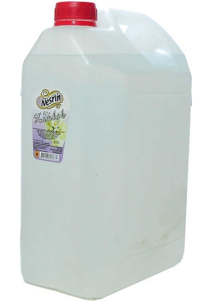 Zambak Kolonyası Beyaz 60 Derece Pet Bidon 5 lt