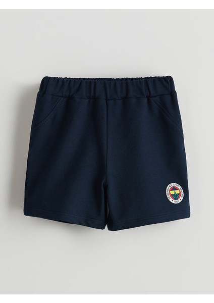 Yeni Sezon Fenerbahce Baskili Erkek Bebek Sortlu Pijama Takimi - S5IS64Z1