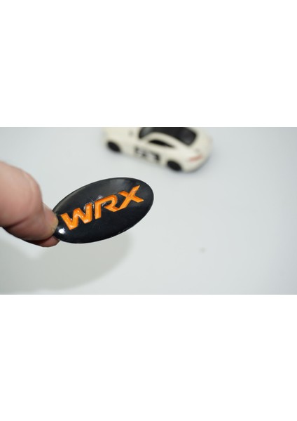 Wrx Direksiyon Siyah Turuncu Logo Arma Subaru Ile Uyumlu