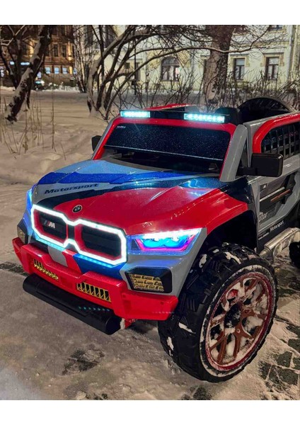 Akülü Araba, 12 Volt Uzaktan Kumandalı Akülü Araba, Bmw , Iki Kişilik 4x4 Akülü Araba, Eva Teker Kauçuk Teker