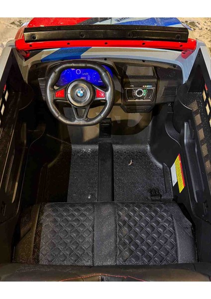 Akülü Araba, 12 Volt Uzaktan Kumandalı Akülü Araba, Bmw , Iki Kişilik 4x4 Akülü Araba, Eva Teker Kauçuk Teker