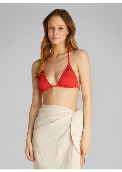 Bikini Üst, M, Kırmızı fiyatları