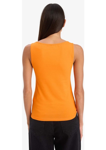 Slim Fit Dar Kesim Basic Düz Yuvarlak Yaka Atlet I1059AZ25SM indirimleri