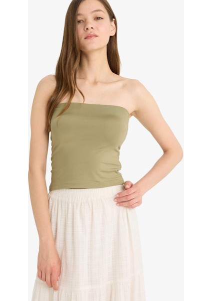 Coool Fitted Straplez Bluz F5162AX25SM modelleri