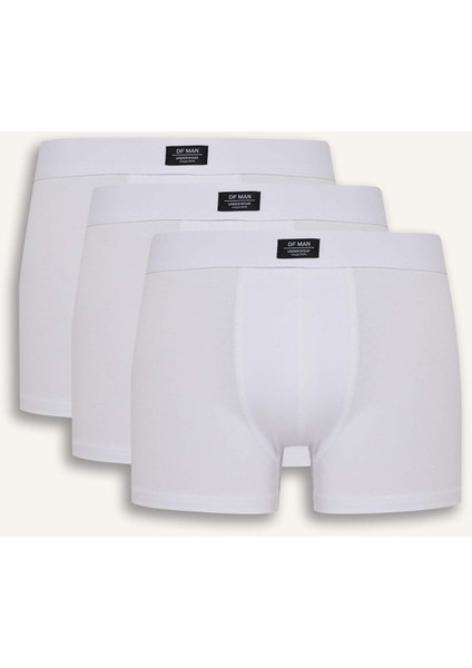 Regular Fit 3'lü Boxer C3274AX25SM