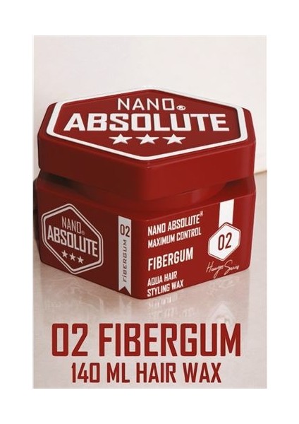 Saç Wax Fibergum Hair Wax Sert ve Parlak