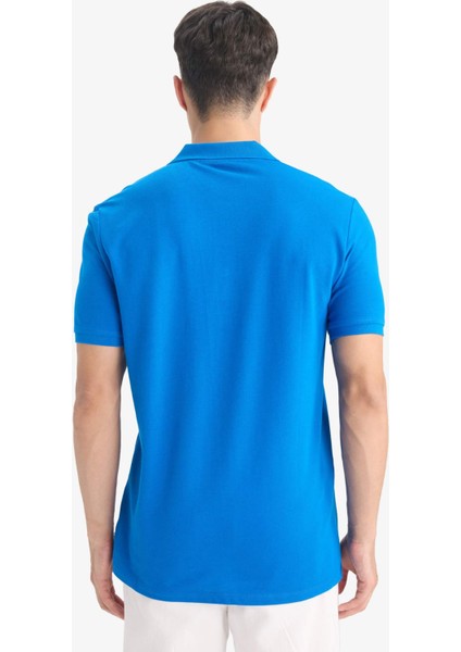 Regular Fit Polo Yaka Pike Kısa Kollu Tişört M7676AZ25SM