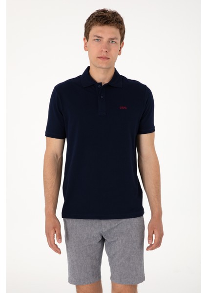 Erkek Lacivert Tişört Basic 50306007-VR033 modelleri