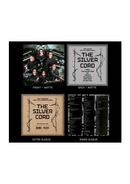King Gizzard And The Lizard Wizard - The Silver Cord (Lucky Rainbow Vinyl) / Plak ( Lp)