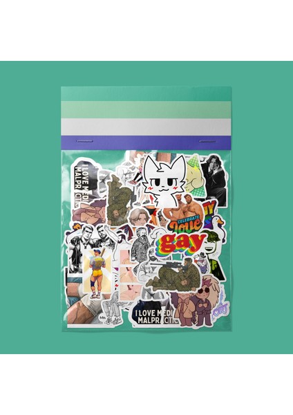 Boy x Boy Lgbtsticker Paketi -Bullet Journal - Ajanda - Planner - Defter - Laptop Etiket Çıkartma Çok Renkli 10 x 15 Paket Boyutu 3 x 5 cm Stickerlar Paket Içeriği 25 Adet Dadi Ramba Sticker