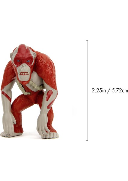 Godzilla Film Figürleri - Skar King 6cm Lisanslı Metal