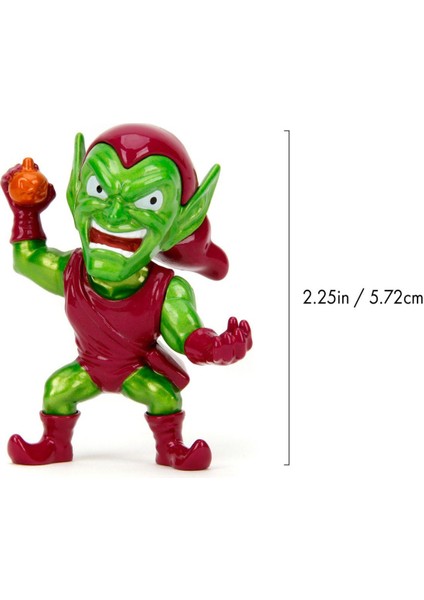 Marvel Karakter Figürleri - Green Goblin - 6cm- Metal - Lisanslı