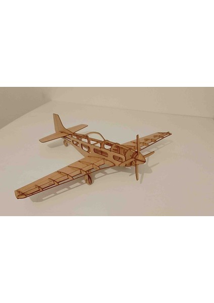 Ahşap Uçak Maketi North American P-51 D Büyük Boy