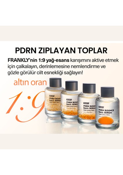 Pdrn Içeren Cildi Gençleştirmeye Yardımcı Çift Fazlı Esans Serum Pdrn Bounce Ball Serum 30 ml