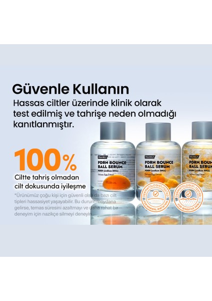 Pdrn Içeren Cildi Gençleştirmeye Yardımcı Çift Fazlı Esans Serum Pdrn Bounce Ball Serum 30 ml
