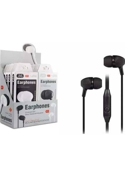 EP71 Stantlı Silikonlu Mikrofonlu Kablolu Kulaklık