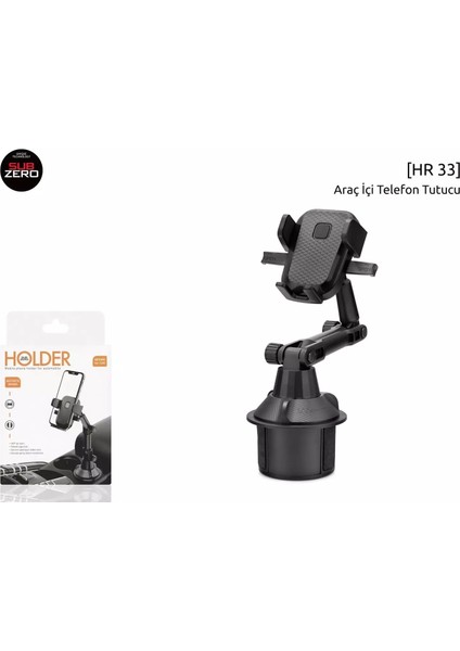 HR33 Vakumlu Araç Telefon Tutacağı | Torpido Montajlı Stand