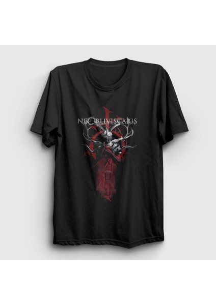 Unisex Siyah Exul Metal Ne Obliviscaris T-Shirt