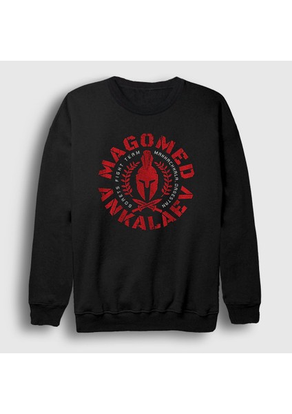 Unisex Siyah Fight Ufc Mma Magomed Ankalaev Sweatshirt