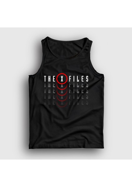 Unisex Siyah Logo Dizi x Files Atlet