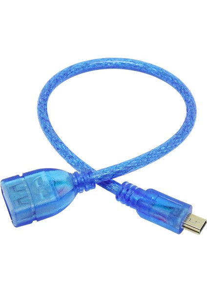 Mini USB Otg Kablo 5 Pin Otg Kablo Oto Teyp Flash Bellek Kablosu modelleri