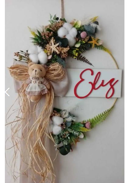 Eliz Bebek Odası Kapı Süsü