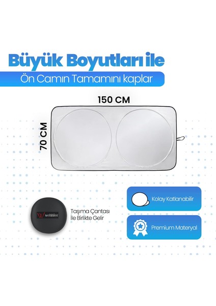 Renault Megane 1 1995-1996-1997-1998-1999-2000-2001-2002 Ön Cam Güneşliği-Torpido Korucuyu-Yuvarlak