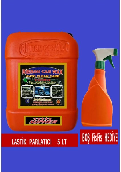 Rb Roda ( Lastik Parlatıcı - Siyahlaştırıcı ) 5 kg modelleri