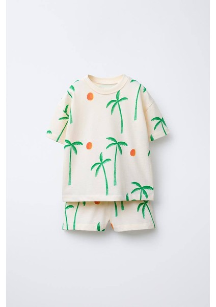 La'ciel Paris Palmiye Desenli Takım fiyatları