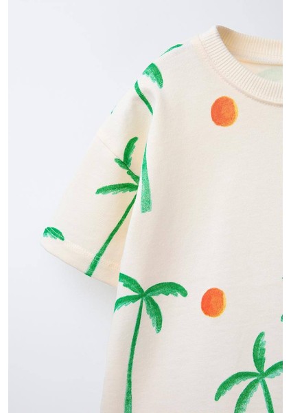 La'ciel Paris Palmiye Desenli Takım fırsatları