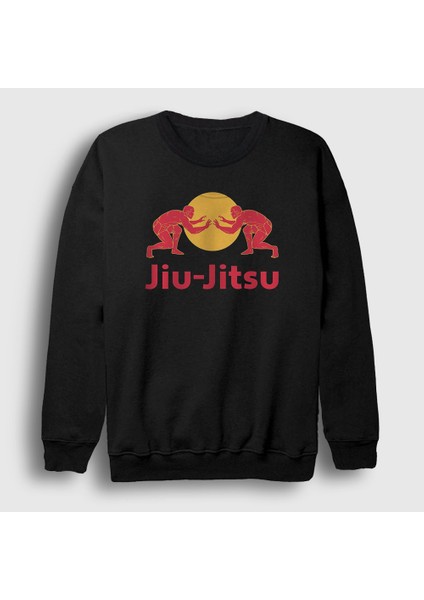 Unisex Siyah Jiu Jitsu Masters Güreş Mma Ufc Sweatshirt