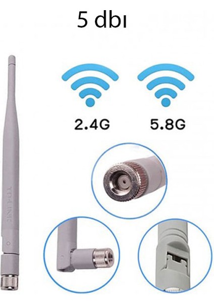 Tp-Link Modem Anteni 5 Dbi Modem Anteni Tplink Modem Anteni